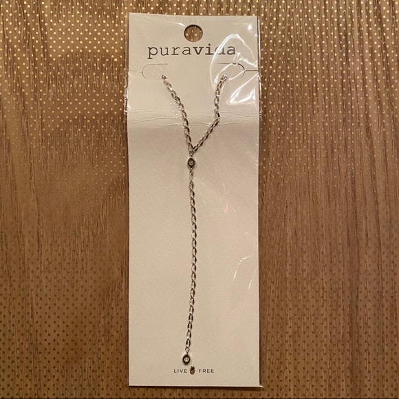 ‼️Pura Vida Silver Choker & Necklace Set‼️ - Picture 3 of 11